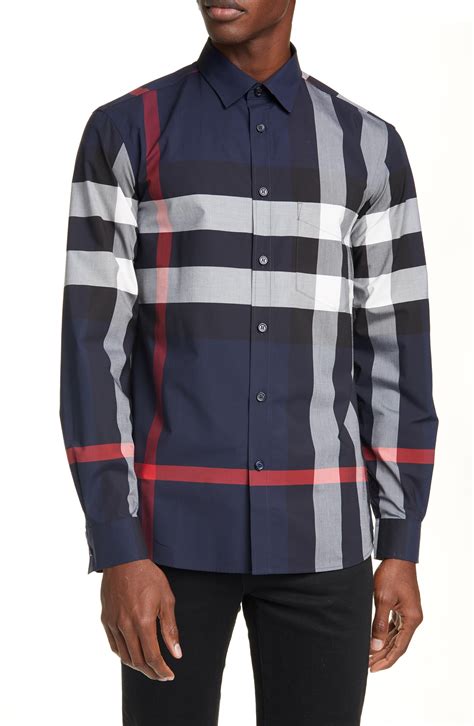 burberry button down sale|Burberry button up men's.